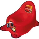 Kinderrijstpapkom 'adam cars', rood