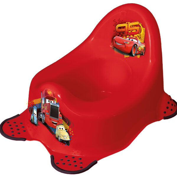 Kinderrijstpapkom 'adam cars', rood