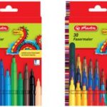 Viltbordstiften, etui met 20 stuks