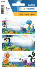 Etikettenboekje 'Dinosaurussen'