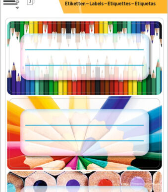 Herma Boeket-etiketten Vario 'Pennen', 76 x 35 mm