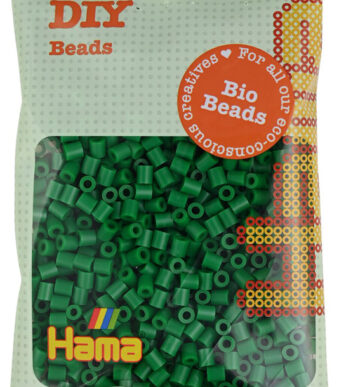 Hama kralen Midi natuurlijk, wit, in zak.