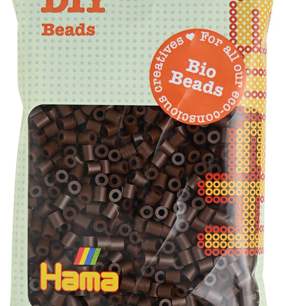 Hama kralen Midi natuurlijk, wit, in zak.