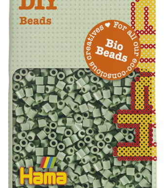 Hama strijkkralen biologisch midi, eucalyptus, in zakje.