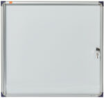 Vitrinekast, extra plat, metalen achterwand, voor 6 A4-vellen.