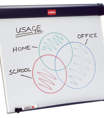 Nobo bureaubordoptrekker Barracuda, 67,5 x 55 cm.