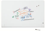 Nobo Glazen Magnetisch Whiteboard Impression Pro Breedbeeld, 45 inch, wit