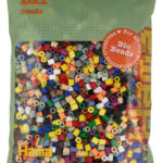 Hama kralenapplicatie midi, bio kleuren mix, zakje 3.000 stuks