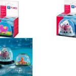 Ovale sneeuwbal van FIMO-klei