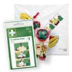 Beademingsmasker in verpakking