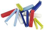Gekleurde assortiment sluitclips