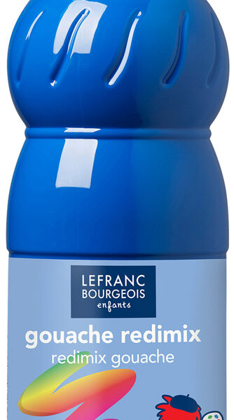Lefranc & Bourgeois Gouacheverf 1000 ml, primairblauw