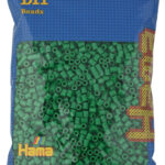 Hama strijkkralen midi, groen, 3.000 stuks