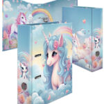 HERMA motiefordner 'Happy Unicorns', A4, rugbreedte: 70 mm