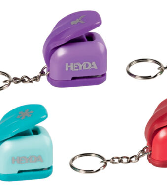 Heyda Decoratieve Perforator Mini Hangers 'Kerst', Displayverpakking