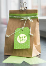 Prikstans voor cadeaulabels