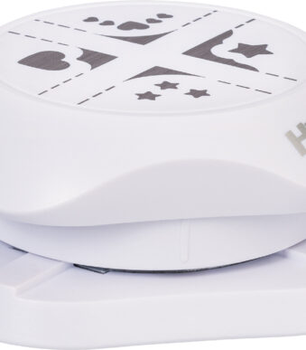 Vouwstans met vierkantige vormpjes