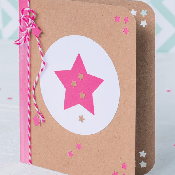 Vouwstans met vierkantige vormpjes