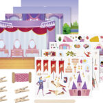 Kraskaarten set 'Prinsesje'