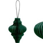 Honingraat-druppelsetje donkergroen