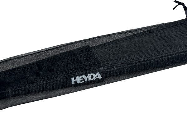 Papieren waaier, breedte: 460 mm, zwart