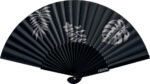 Papieren waaier, breedte: 460 mm, zwart