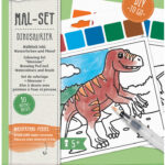 Verfstel dinosaurussen, 10 motieven