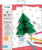 3D Kleurset Kerst, 15-delig