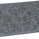 Viltonderlegger om te prikken, grijs, 125 x 180 mm