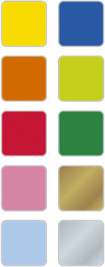 Regenboog stempeldoosje