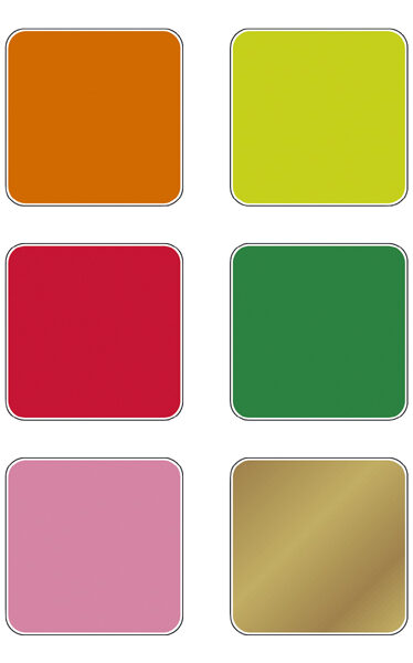 Regenboog stempeldoosje