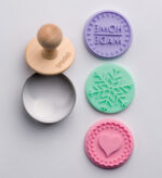 Koekjesstempels, set van 5 stuks.