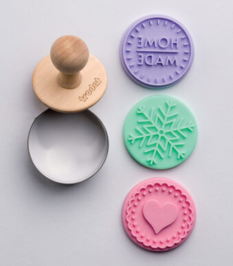Koekjesstempels, set van 5 stuks.
