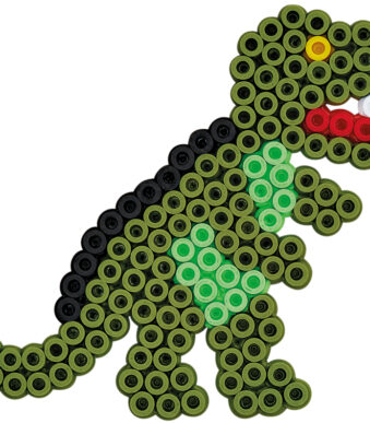 Hama kralenbordenset en strijkkralen in kunststofdoos