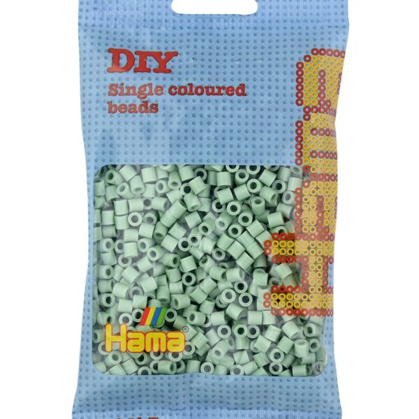 Hama Strijkkralen midi, eucalyptus, in zak.