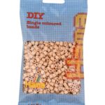 Hama kralen midi, zandkleurig, in zakje.