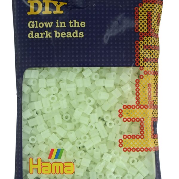 Hama kralenbordenset midi, felgroen, in een zakje.