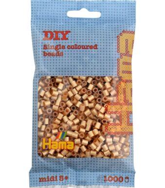 Korrel-sieraden kralen midi, goud, per zak.