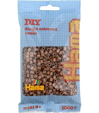 Kralenbordenset, middelgroot, nougatkle