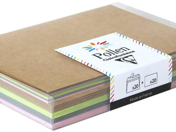 Clairefontaine Natuurlijk assortiment kaarten