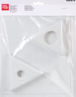 Knorr bakgietvormen, kaarsenhouders, driehoeken.