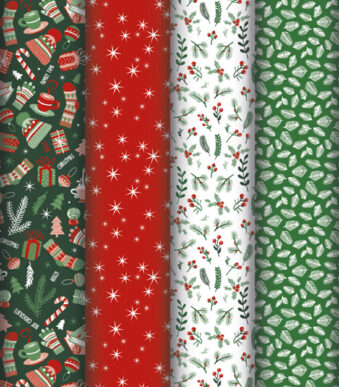 Kerstcadeaupapier 'Gezellig'