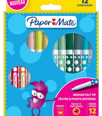 Paper:Mate Kleurpotloden voor Kinderen, set van 12