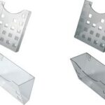 Transparante brochurehouder A4 staand