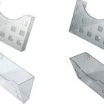 Brochurehouder 'The Grid', liggend A5/staand 2x A6