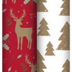 Clairefontaine Cadeaupapier Set 'Tiny Rolls' voor de Feestdagen