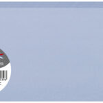 Lavendelblauw dubbel briefkaart Clairefontaine