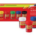 Herlitz gekleurde schoolverf, set van 6 kleuren