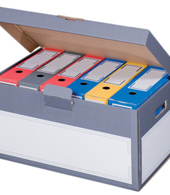 smartboxpro Archief-dekseldoos, grijs