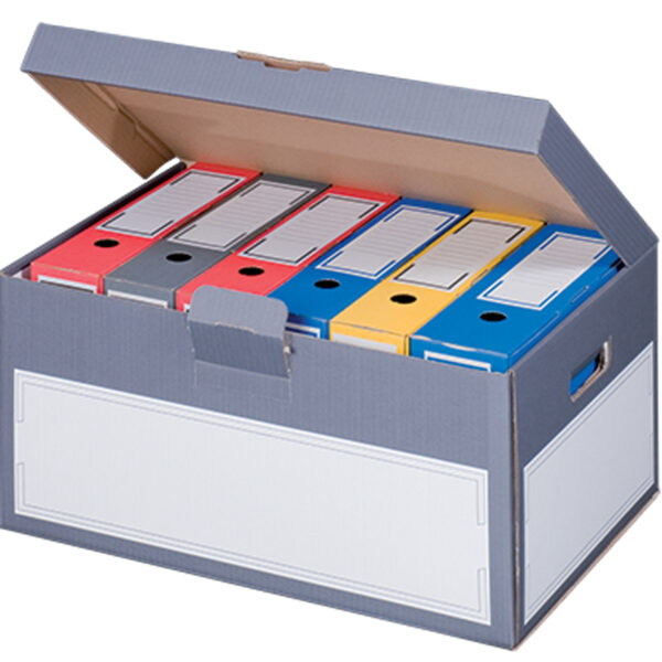 smartboxpro Archief-dekseldoos, grijs